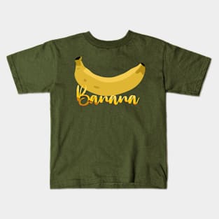Fruit Indentity Banana Kids T-Shirt